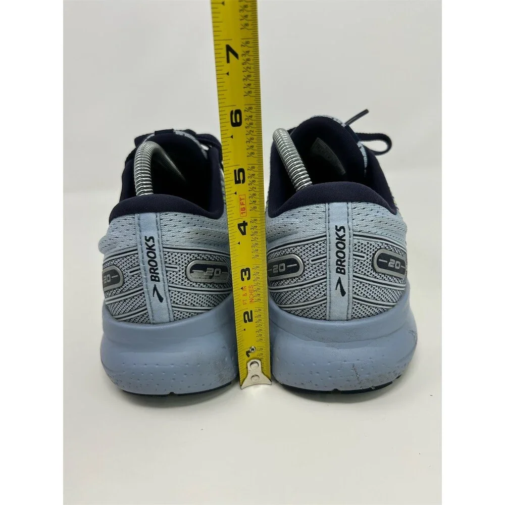 Brooks Glycerin 20 Women's Running Shoes Blue Colorblock Lace-Up Size 10